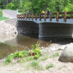 Thoroughfare Road Bridge over Channel between Lac Courte Oreilles and Little Lac Courte Oreilles, Sawyer County 